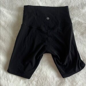 lululemon athletica Women's Black Bike Shorts